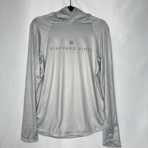 Mens Vineyard Vines Performance Lightweight Hoodie Fishing Size X-Small